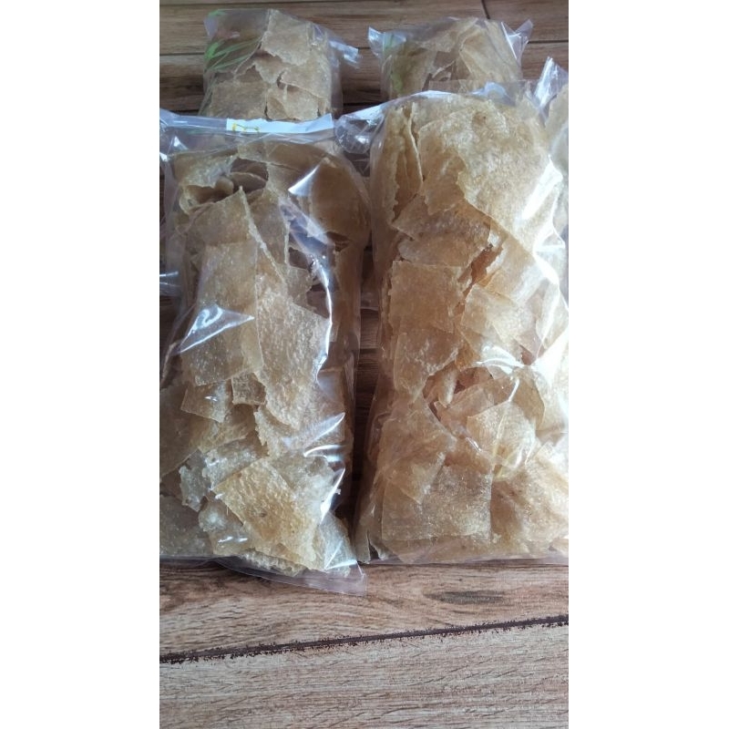 

krupuk gendar mentah krupuk jadul gendar nasi cemilan tradisional