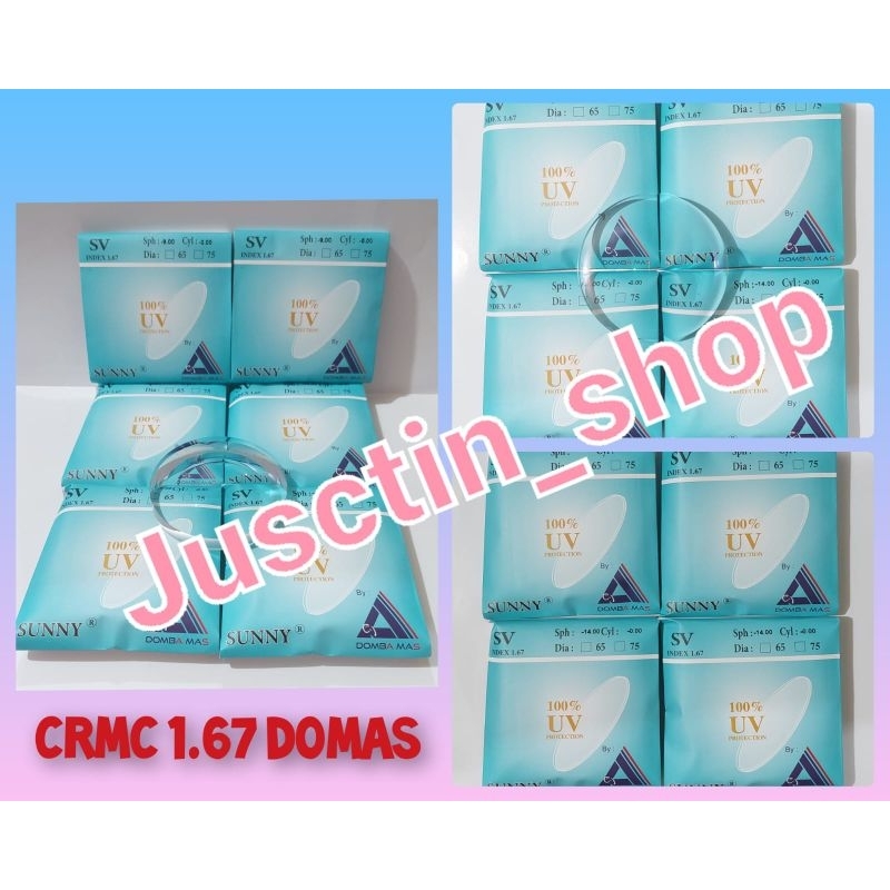 Lensa mines super tipis merk DOMAS H-INDEX 1,67