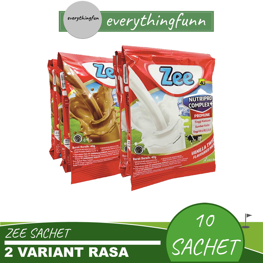 

ZEE RENCENG/SACHET (10X39 GR) (COKLAT - VANILA)