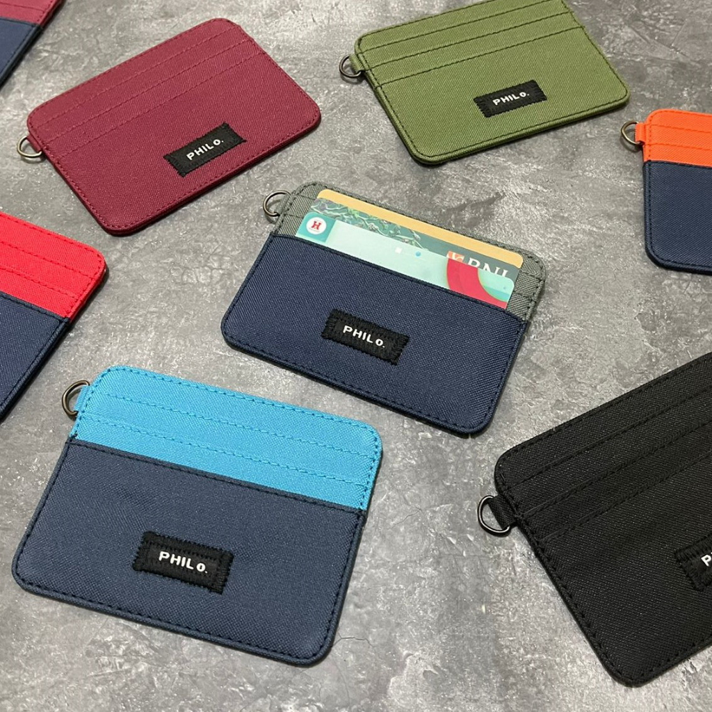 dompet kartu slim - card wallet - simple wallet kain cordura PHWL738