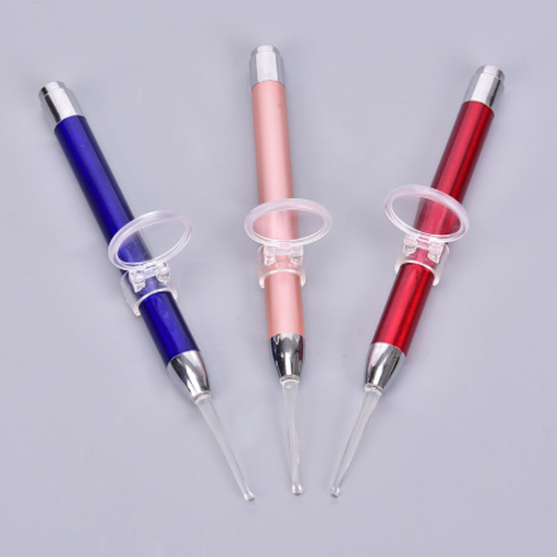 Alat Korek Kuping Pembersih Led Telinga dengan Kaca Pembesar Silicone Endoscope Ear Wax Cleaner Spoon With Flashlight