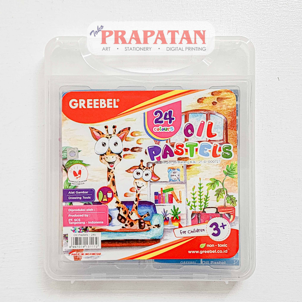 

Greebel Oil Pastel 24 Color | Crayon Minyak