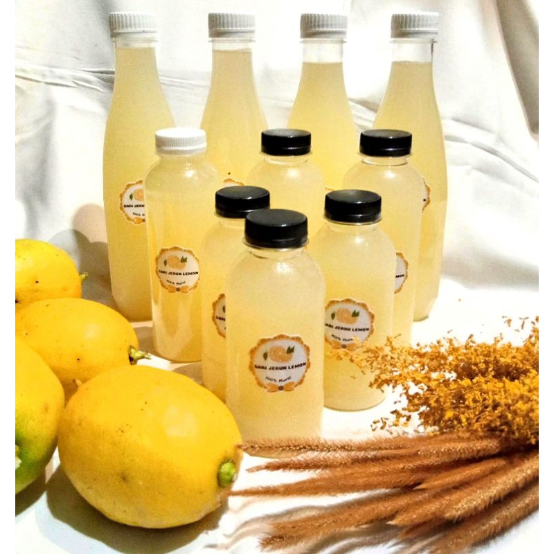 

SARI LEMON 100% MURNI & BUAH LEMON FRESH