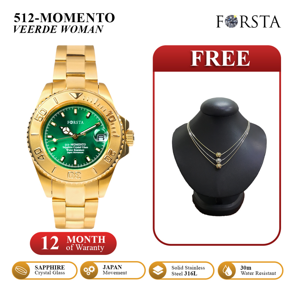 Forsta 512 Momento Veerde - Woman Jam Tangan Kesehatan