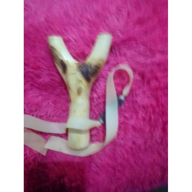 ketapel cabang kayu natural slingshot
