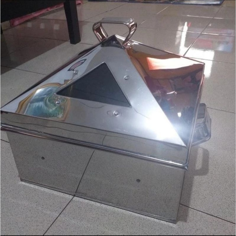 Klakat / Kukusan Kotak / Kukusan Steamer Stainless Uk.45 Cm