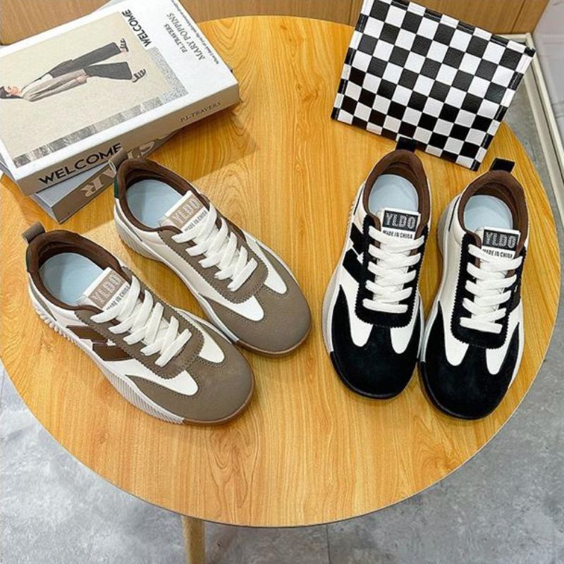 Sepatu Wanita 066180 Sepatu Wanita Import YLDO Sneakers