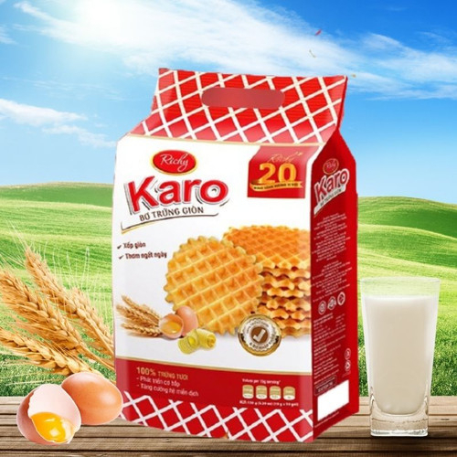 

RICHY KARO 150g CRISPY BUTTER WAFFLES