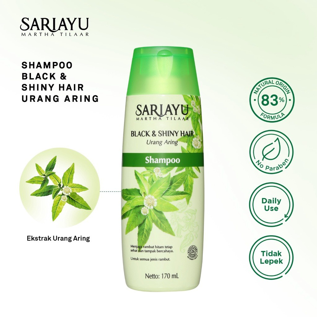 Sariayu Treatment Shampoo 170ml | Lidah Buaya - Urang Aring - Wortel - Merang
