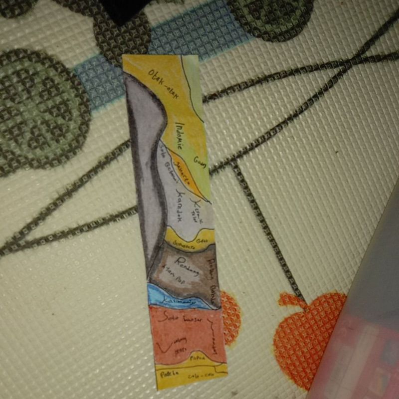 

Washi tape karya sendiri...comel