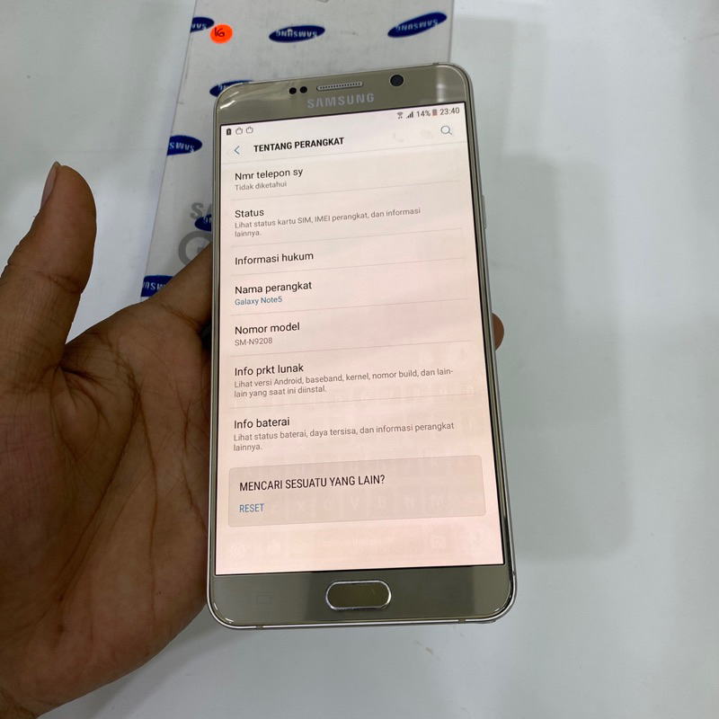 Samsung Note 5 Sein