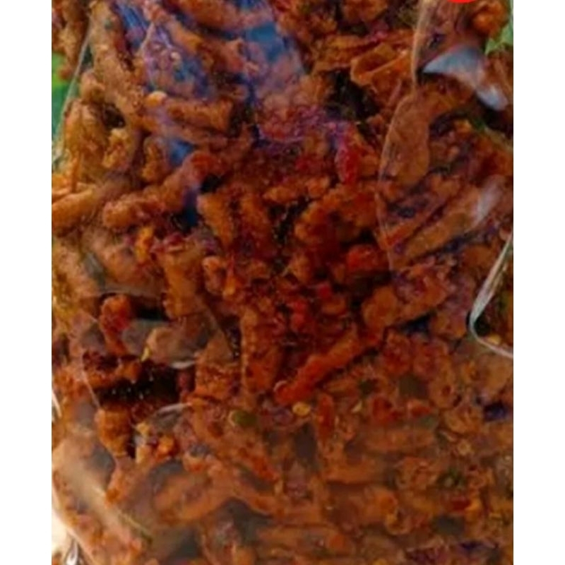 Usus Ayam pedas Daun Jeruk 1kg