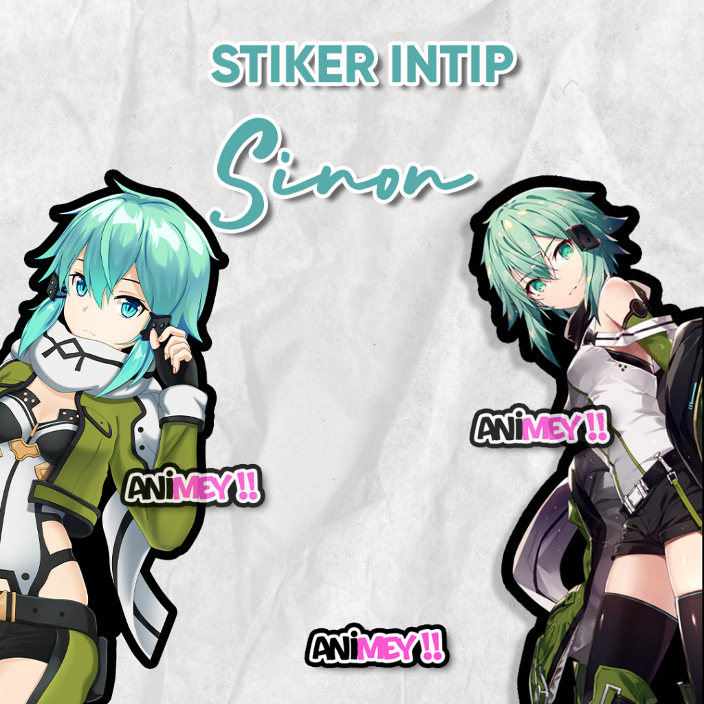 

Stiker Intip Samping Sinon / stiker Waterproof