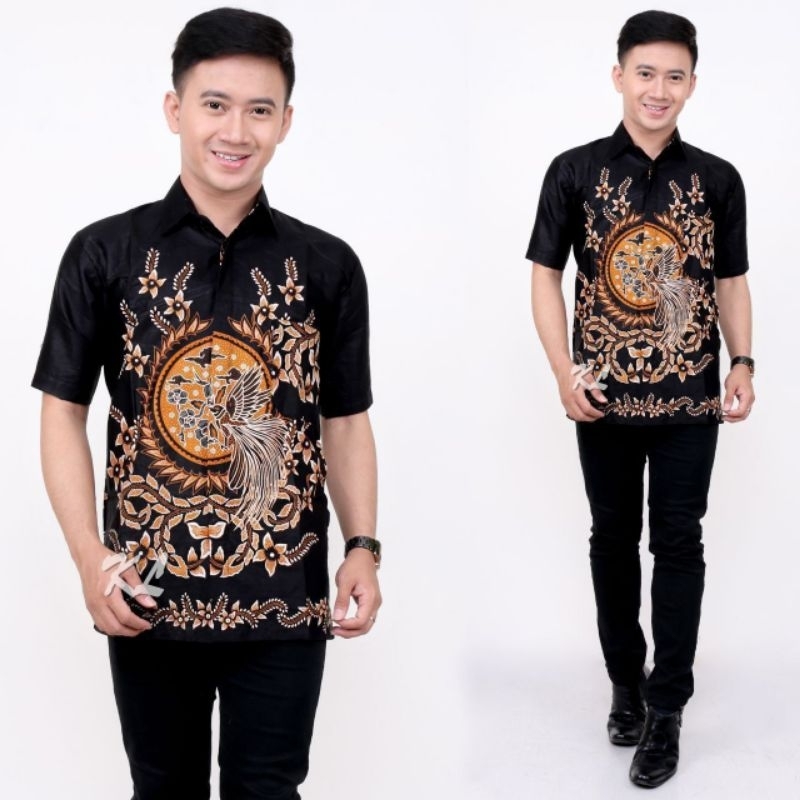 KEMEJA HEM BATIK TERVIRAL DI SHOPIE ORIGINAL