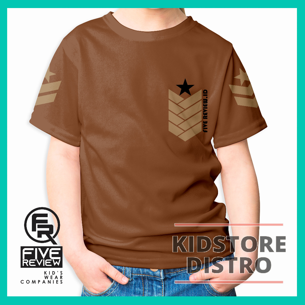 Kaos Anak Laki Laki Baju Anak Cowok T-Shirt Distro Branded Clothing Terbaru