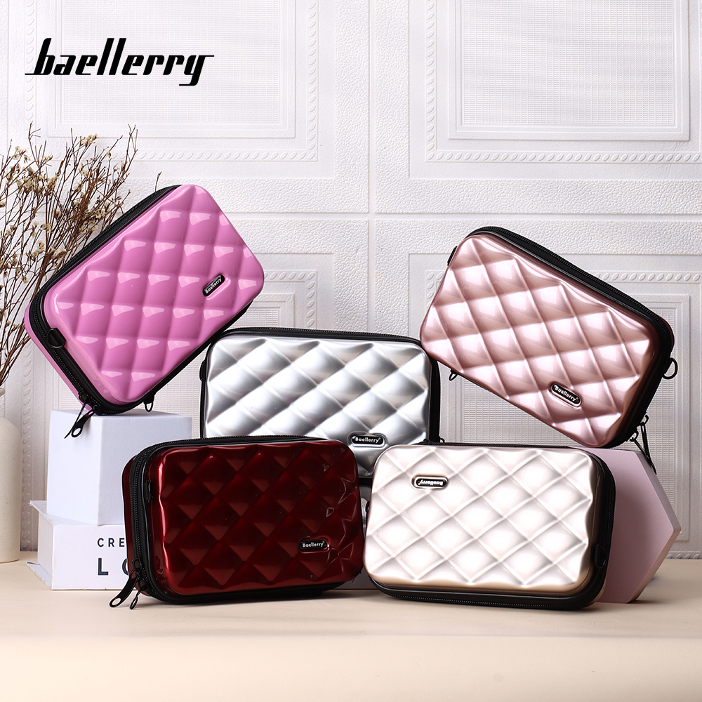 BAELLERRY N1206 Tas Selempang Wanita Tas Handphone Sling Bag PVC ABS WATCHKITE WKOS