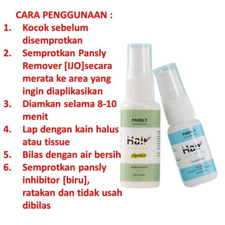 Beauty Jaya - Pansly Spray Hair Removal Penghilang Bulu ketiak Tanpa Iritasi