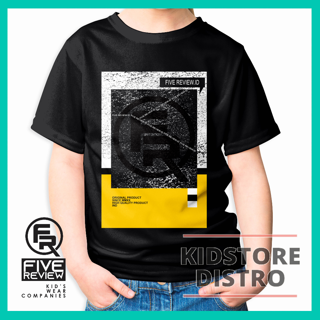 Kaos Anak / Baju Distro Anak / Atasan Anak Laki-laki Kaos Oblong / Kaos Anak Harian Keren Terbaru