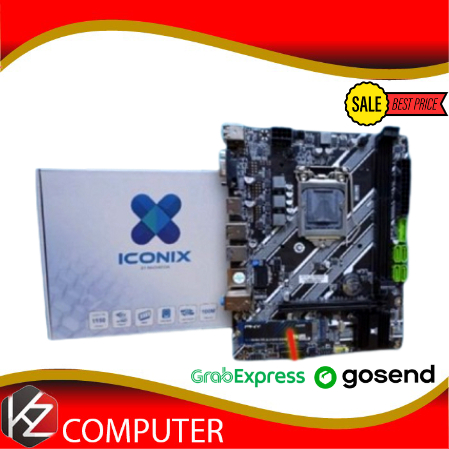 Iconix Motherboard H81 DA1 Intel LGA 1150 Slot NVME