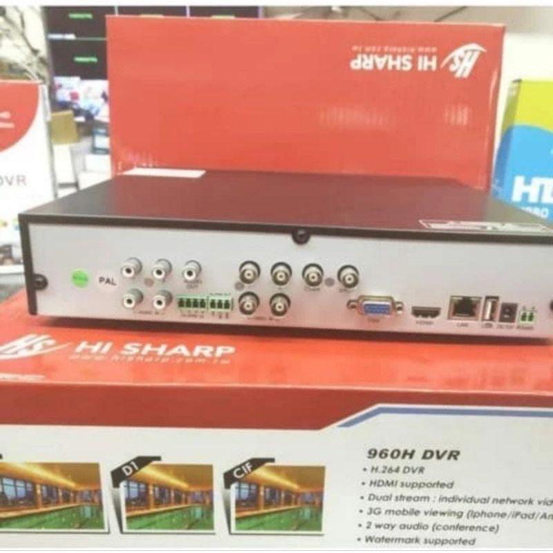 DVR analog 4 channel hi sharp