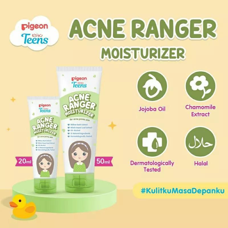 PIGEON Teens Acne Ranger Moisturizer / pelembab wajah  pigeon