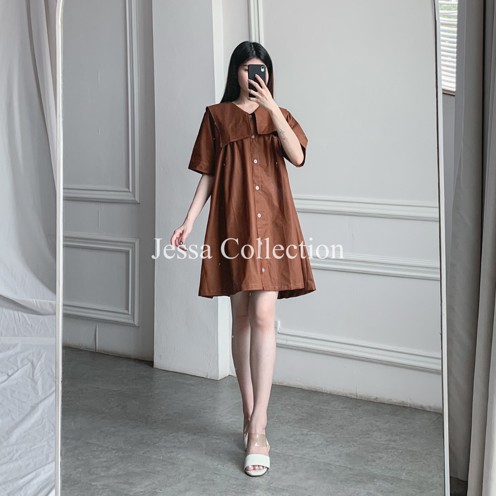 Premium Drycel Collar Dress TH 711 COTTON