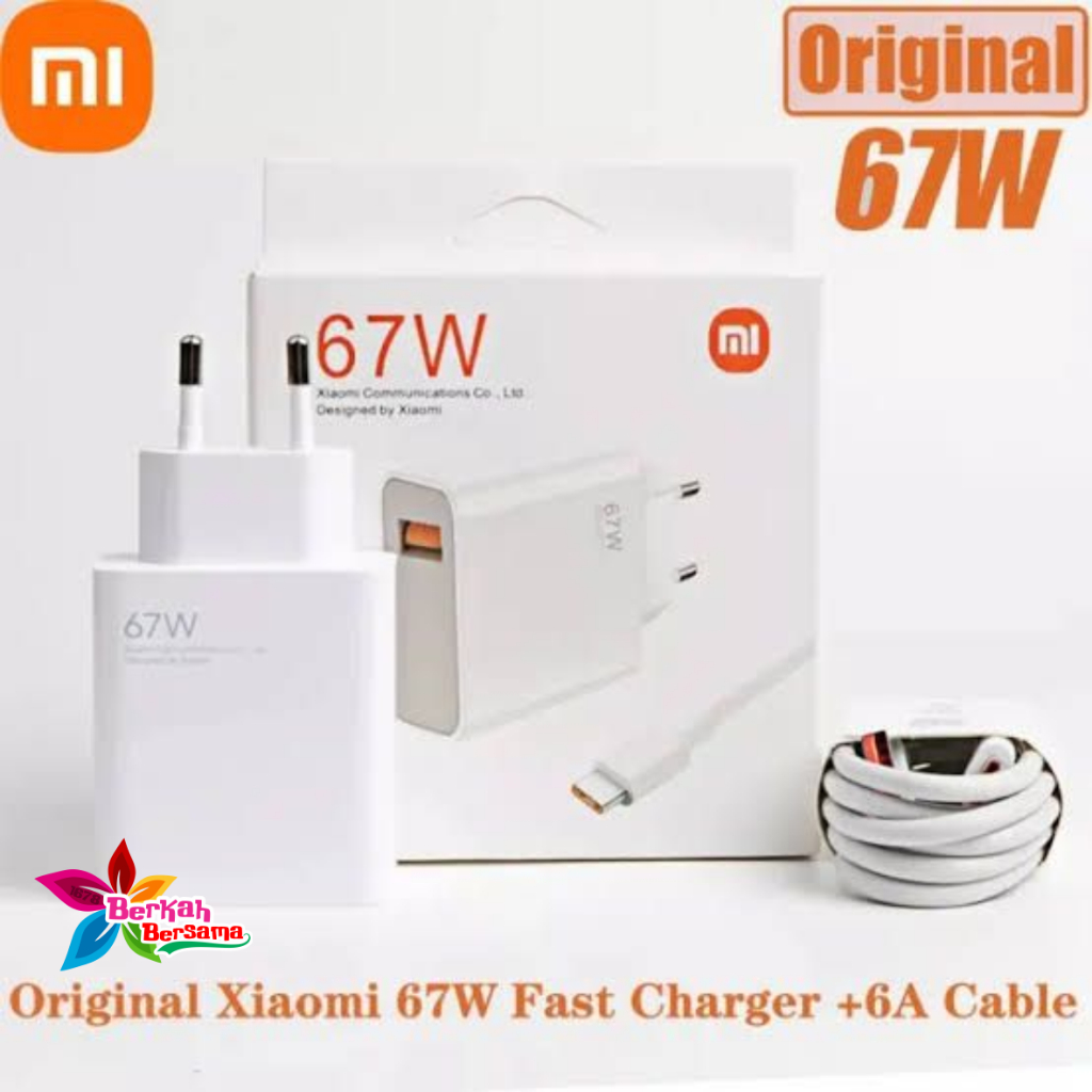 Charger Cashan tc ORIGINAL 100% XIAOMI 67W TURBO CHARGER Redmi note9 note 9pro Redmi note 10 note 10 pro redmi note 11 note 11 pro Redmi note 12 note 12 pro redmi 9a Redmi 9c redmi 9 Redmi 10 Redmi 10a Redmi 10c Redmi 12c Redmi 11 Poco F4 Poco X3 BB8462