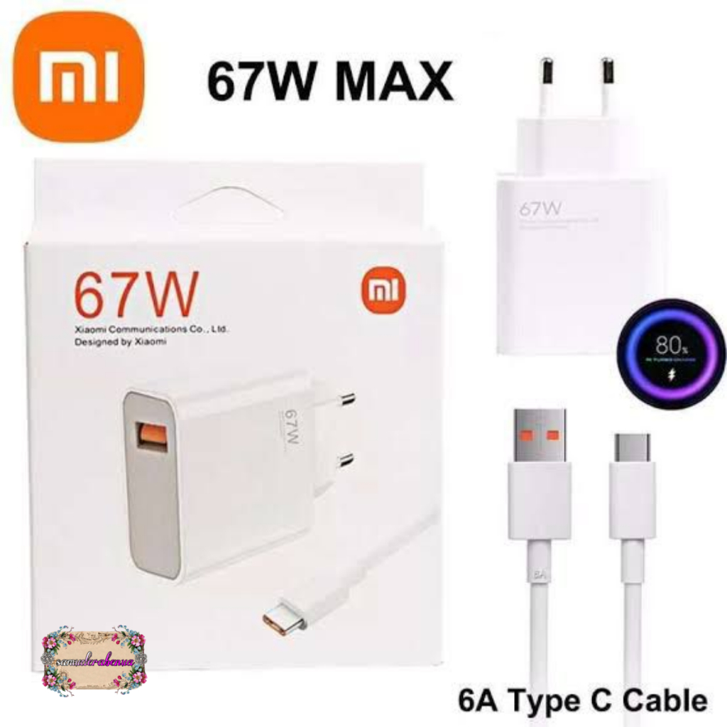 Charger Cashan tc ORIGINAL 100% XIAOMI 67W TURBO CHARGER Redmi note9 note 9pro Redmi note 10 note 10 pro redmi note 11 note 11 pro Redmi note 12 note 12 pro redmi 9a Redmi 9c redmi 9 Redmi 10 Redmi 10a Redmi 10c Redmi 12c Redmi 11 Poco F4 Poco X3 SB5554