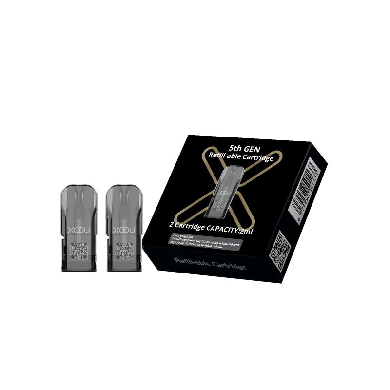 [LINK ANDROID] XOOU 5TH Generation Refillable 0.8 Ohm Mesh Coil CTG isi 2pcs/pack