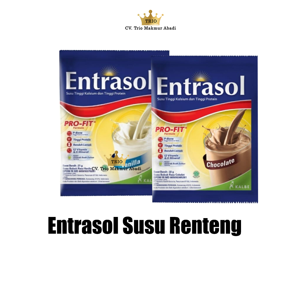 

Entrasol SUsu Renteng Isi 10 sachet