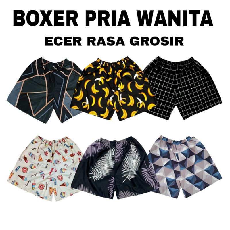 BOXER PRIA WANITA/BOXER PREMIUM/BOXER MURAH/BOXER KEREN/BOXER