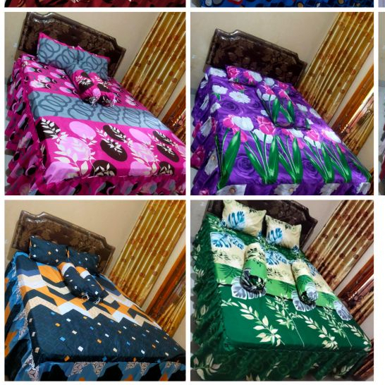 SPREI RUMBAI UKURAN NO2 160X200