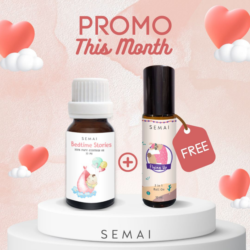 SEMAI Bedtime Stories Special Blend Essential Oil Minyak Atsiri Diffuser