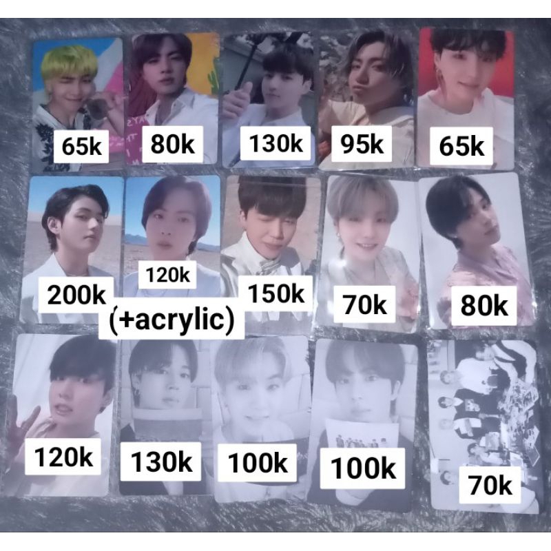 BTS - Butter Proof PC POB RM Jin Suga Jhope Jimin V Jungkook