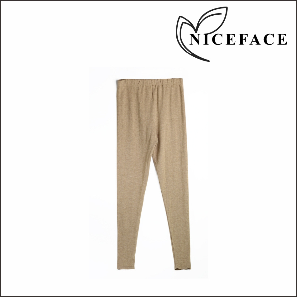 NICEFACE - Celana Legging Panjang Polos Bahan Premium Lejing Kaos Wanita Soft Spandex