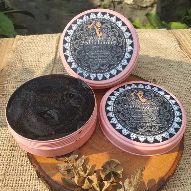 TERMURAH Beddak Lotong Asli 100gr / Bedda Lotong Bugis / Lulur Bedda Lotong Basah / Lulur organik / 