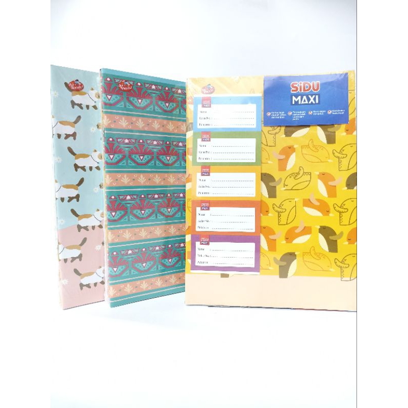 

Buku tulis Boxy SIDU MAXI isi 42 lembar (Pack/ 5 Pcs)