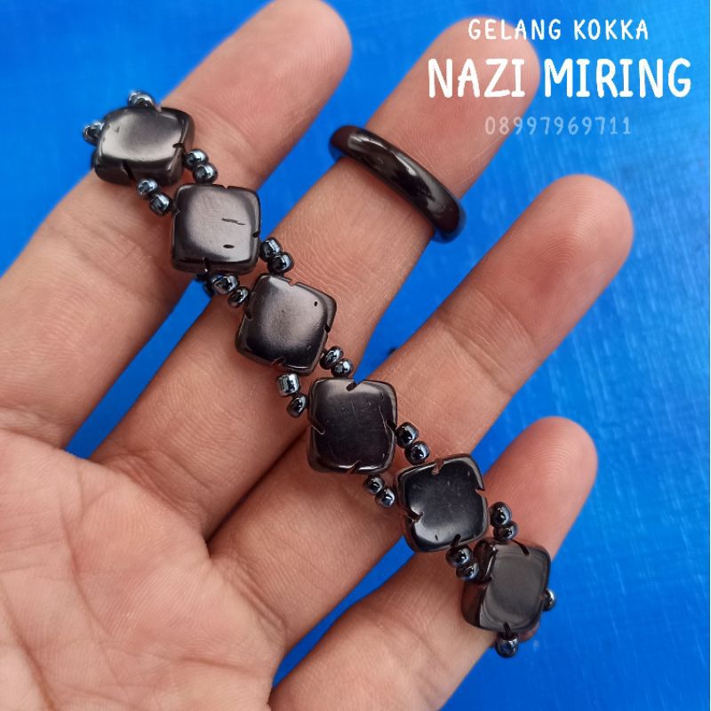 Gelang Kayu kaukah (NM) Free cincin koka kokka kaokah kokah