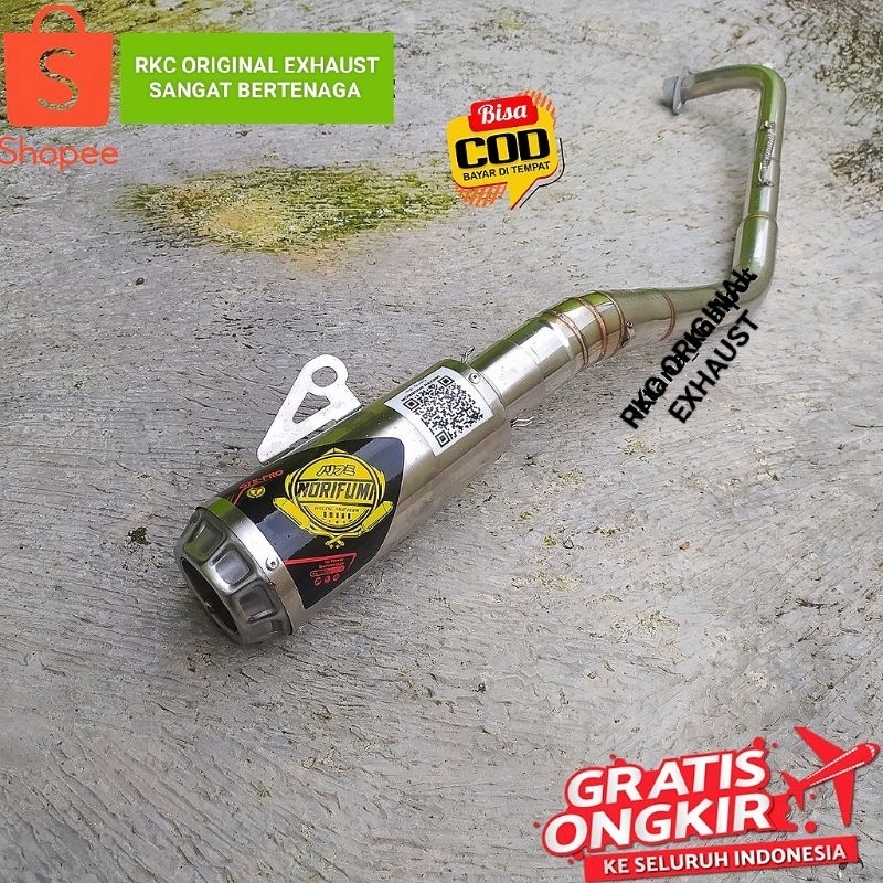 Knalpot Racing Norifumi Gtx Pro Bebek Trail Jupiter Vega R Supra Smash