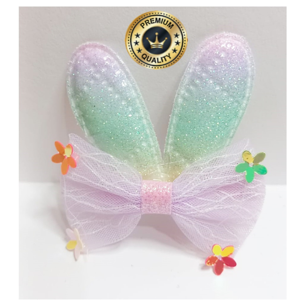 Jepit Rambut Anak Perempuan Hairpin Pita Rabbit