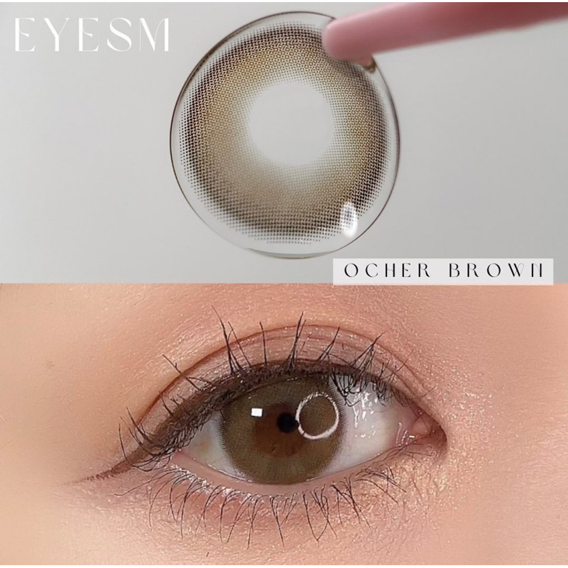 EYESM Softlens - Ocher Brown / Coklat Normal Minus