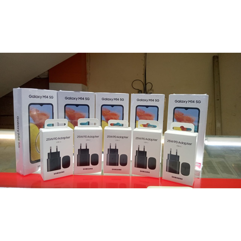 Samsung M14 5G NFC ram 6gb+6gb/128gb baru garansi resmi bat 6000mah