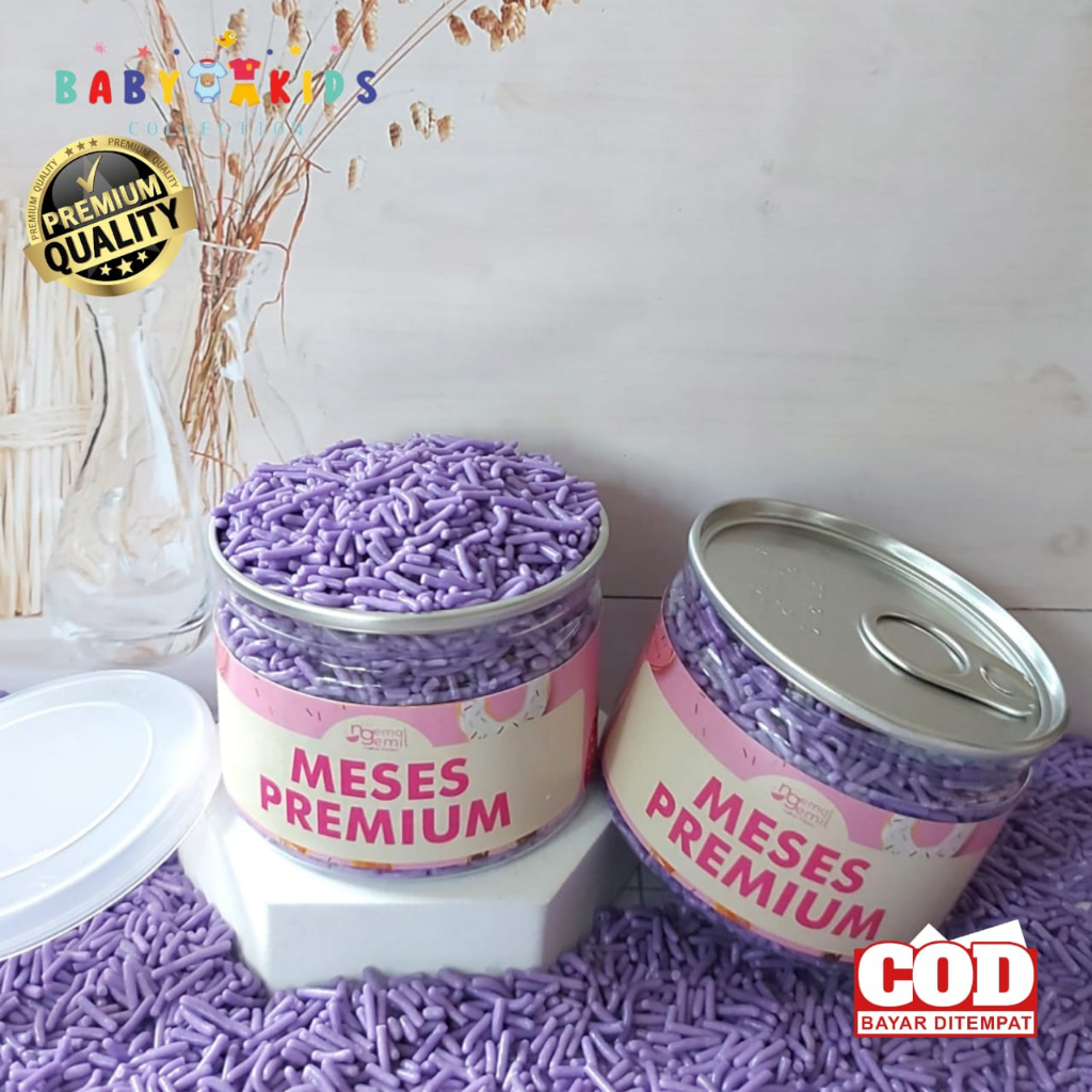 

Can Ungu Meses Butiran Coklat Sprinkle Topping Kue Donut Bolu Kualitas Premium