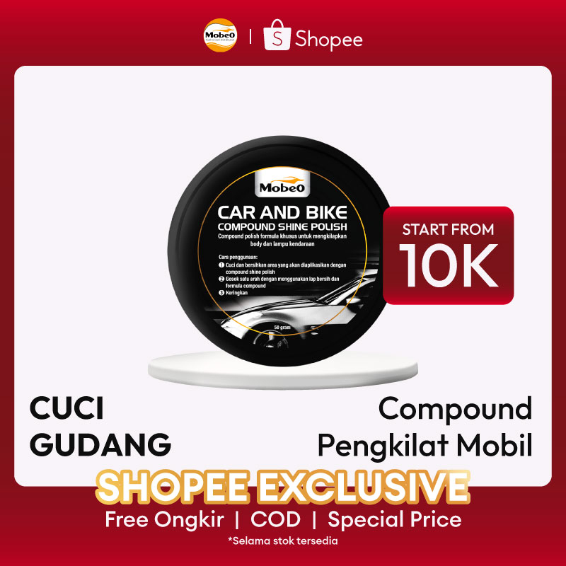 [SALE] Mobeo Compound Shine Polish Penghilang Baret Mobil &amp; Motor