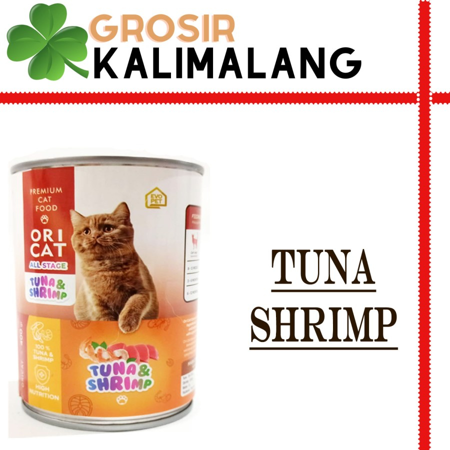 Ori Cat Tuna Shrimp 400gr