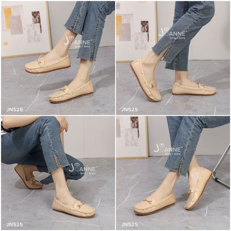 JOANNE Flat Loafers Shoes #JN525 ORIGINAL