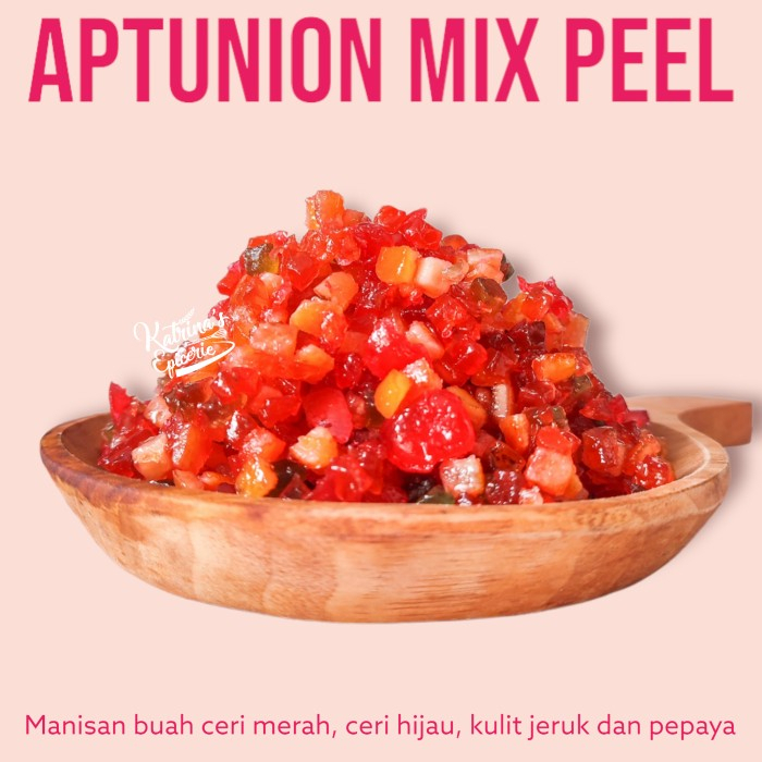 

Aptunion Mixed Fruits Peel with Cheries 200gr / Sukade 200 gram