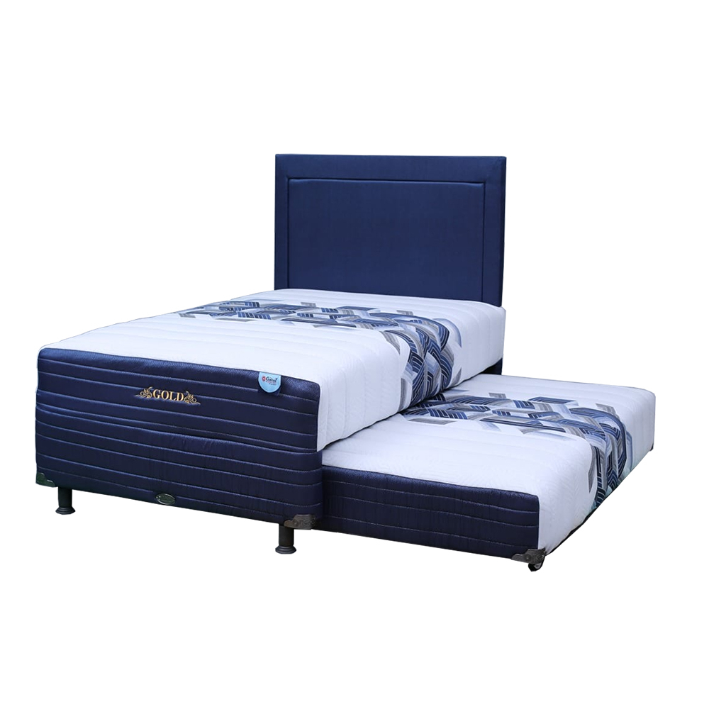 Komplit kasur springbed 2in1 central gold fullset hb javelin - khusus jabodetabek kota