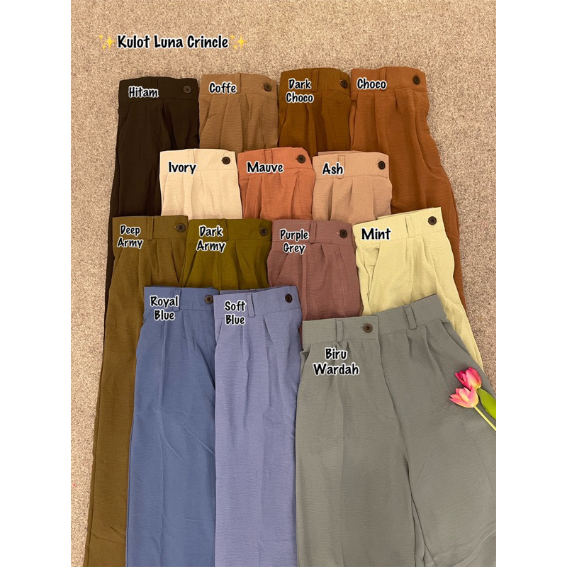 KULOT HW LUNA CRINCLE