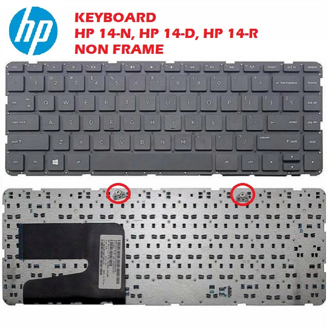 KEYBOARD HP 14-d 14-D010TU 14-D012AU 14-D012TU 14-R008TX 14-R203TU 14-D002AU 14-G101AU 14-G102AU G008AU G006AU